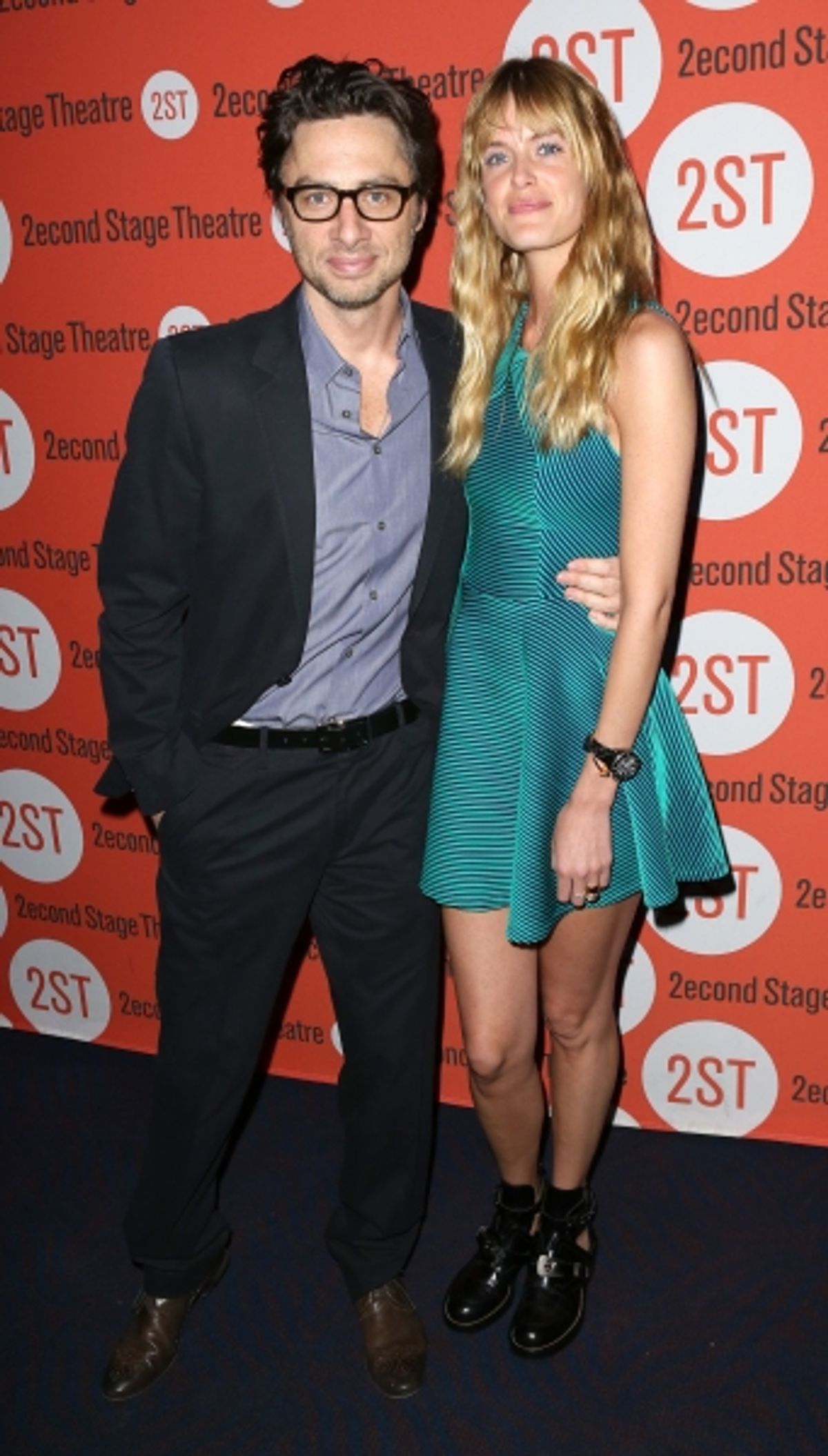 Zach Braff with girlfriend model Taylor Bagley at 