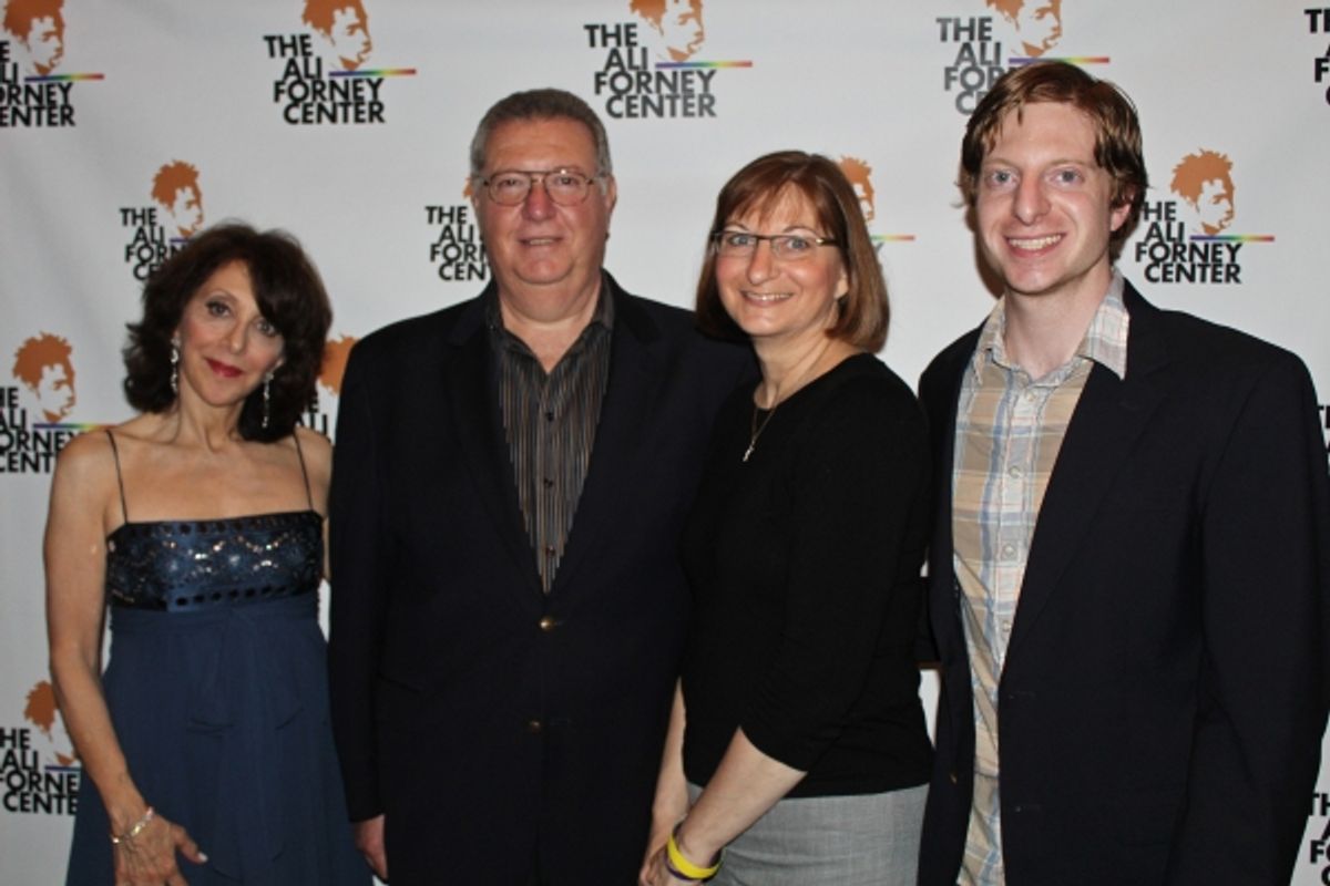 Andrea Martin and the family of Tyler Clementi at 