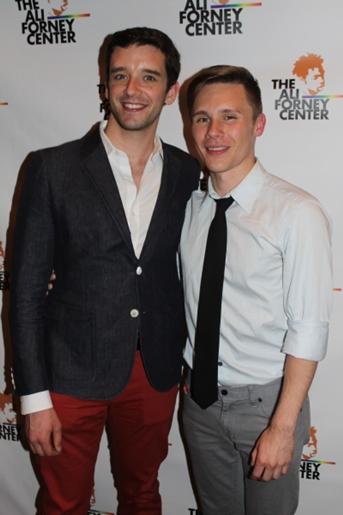 Michael Urie and Seth Sikes at 