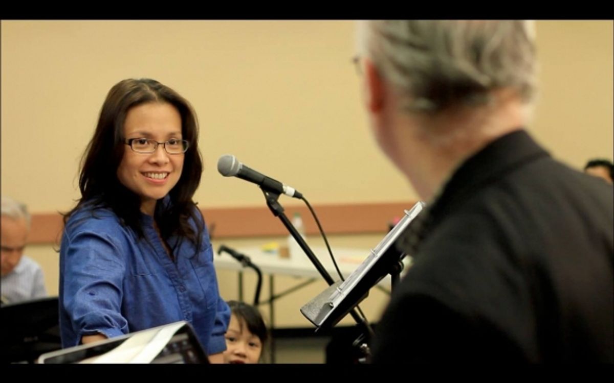 Lea Salonga, Larry Yurman at 