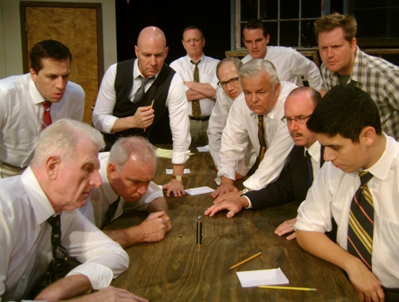 Photo Flash: City Theatre's Production of 12 ANGRY MEN Photo Flash: City Theatre's Production of 12 ANGRY MEN Image