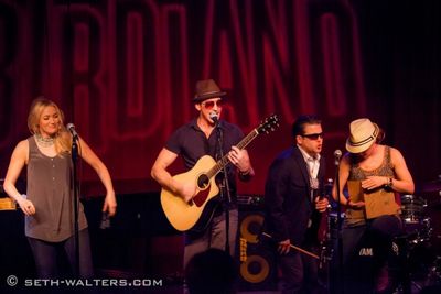 Betsy Wolfe, Andy Karl, Bobby Creighton and Jessie Mueller Photo