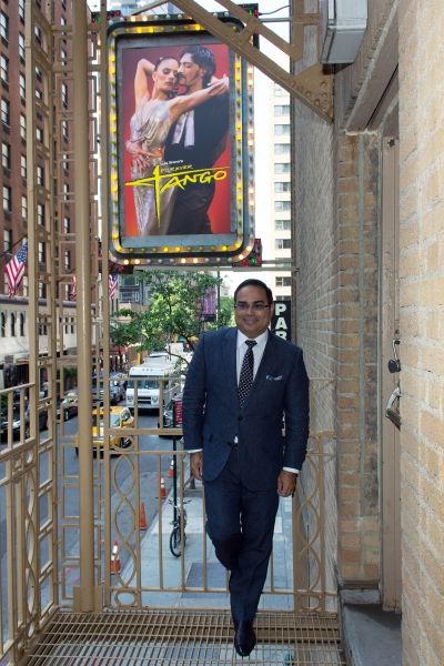 Photo Coverage: Luis Bravo Unveils FOREVER TANGO Marquee! — photo 1 of 10