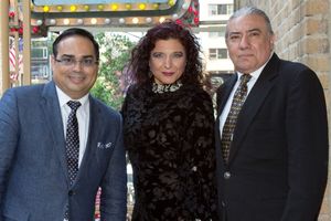 Gilberto Santa Rosa, Marcela Duran, Luis Bravo Photo