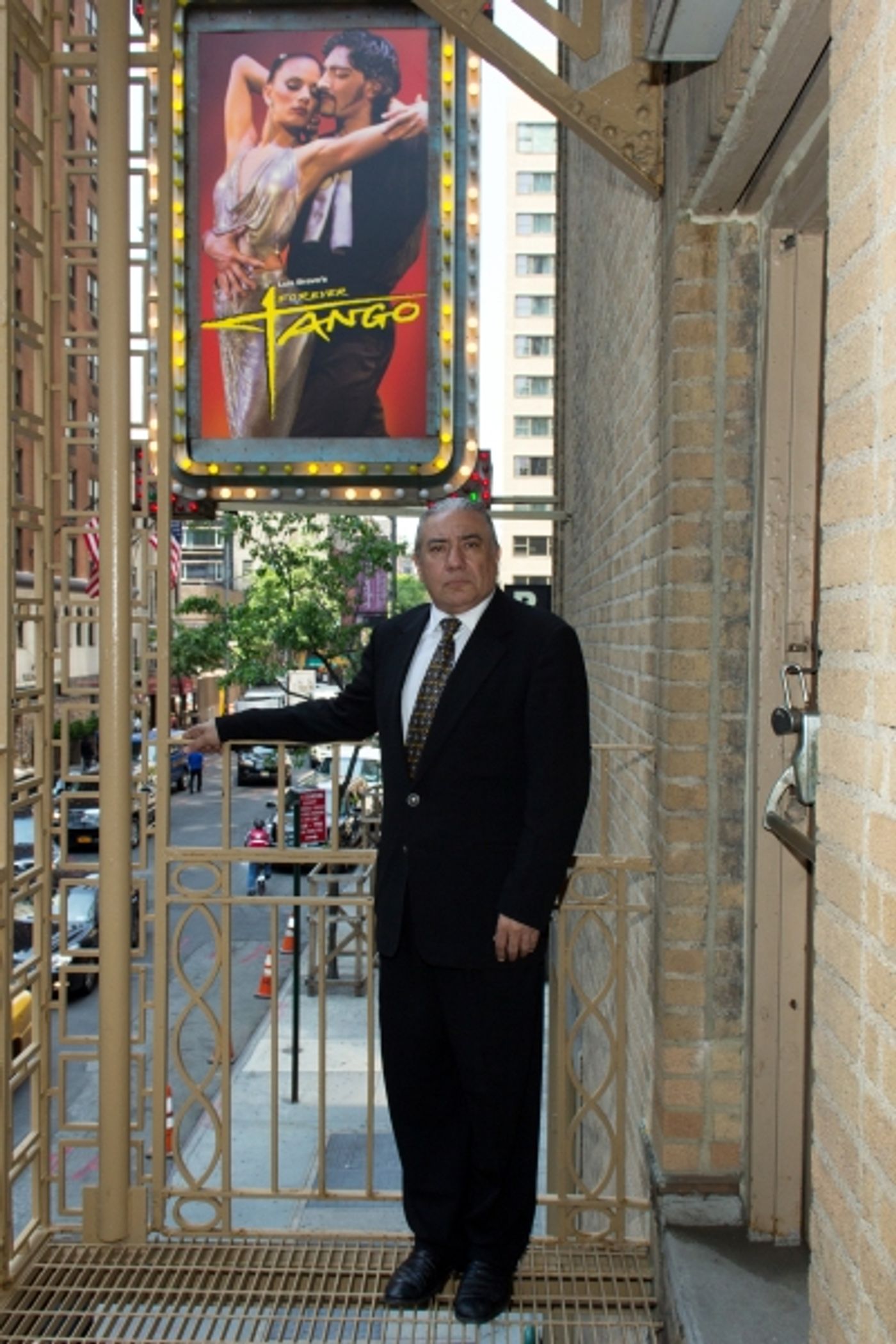 Photo Coverage: Luis Bravo Unveils FOREVER TANGO Marquee!  Image