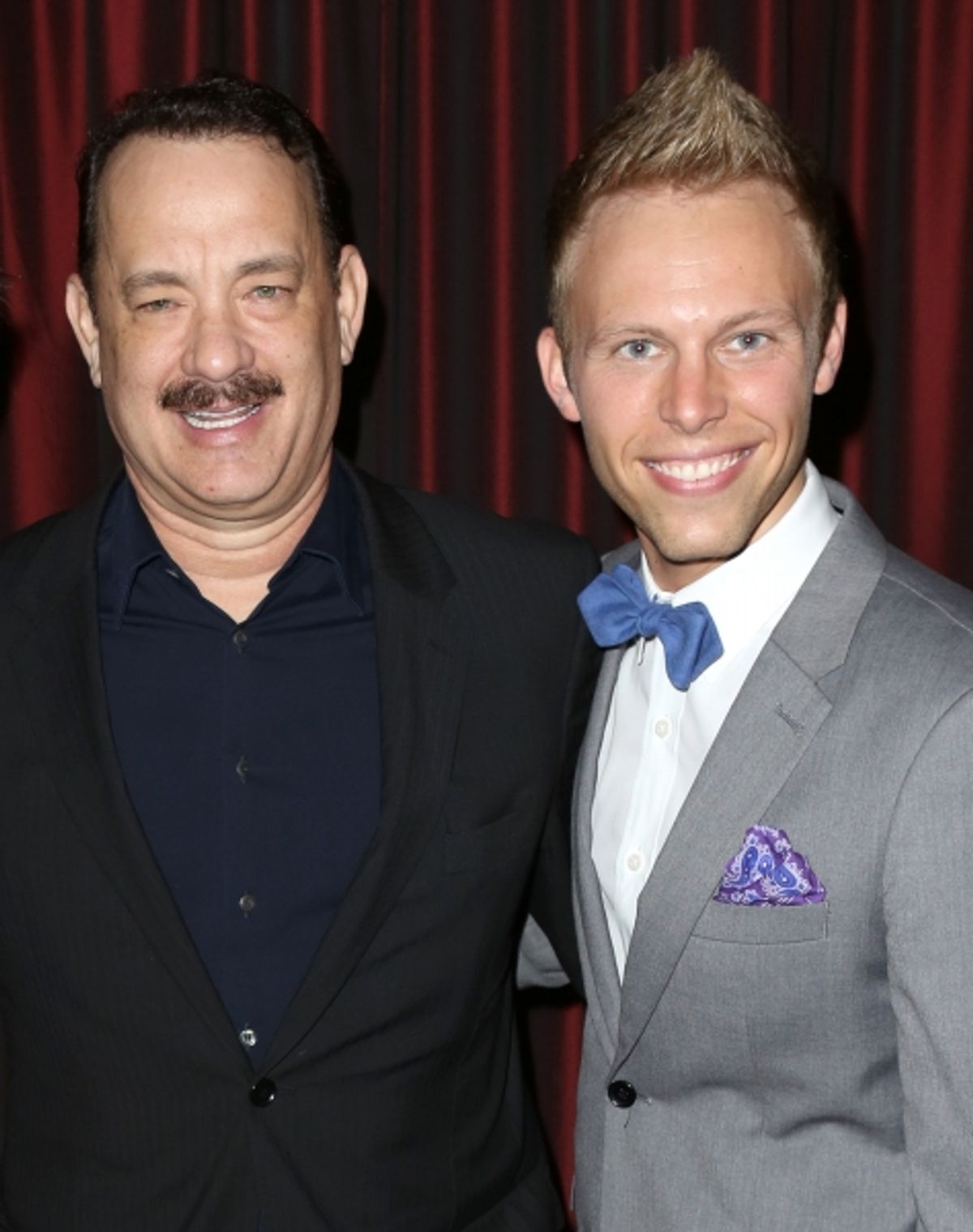 Tom Hanks, Justin Paul at 