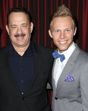 Tom Hanks, Justin Paul Photo