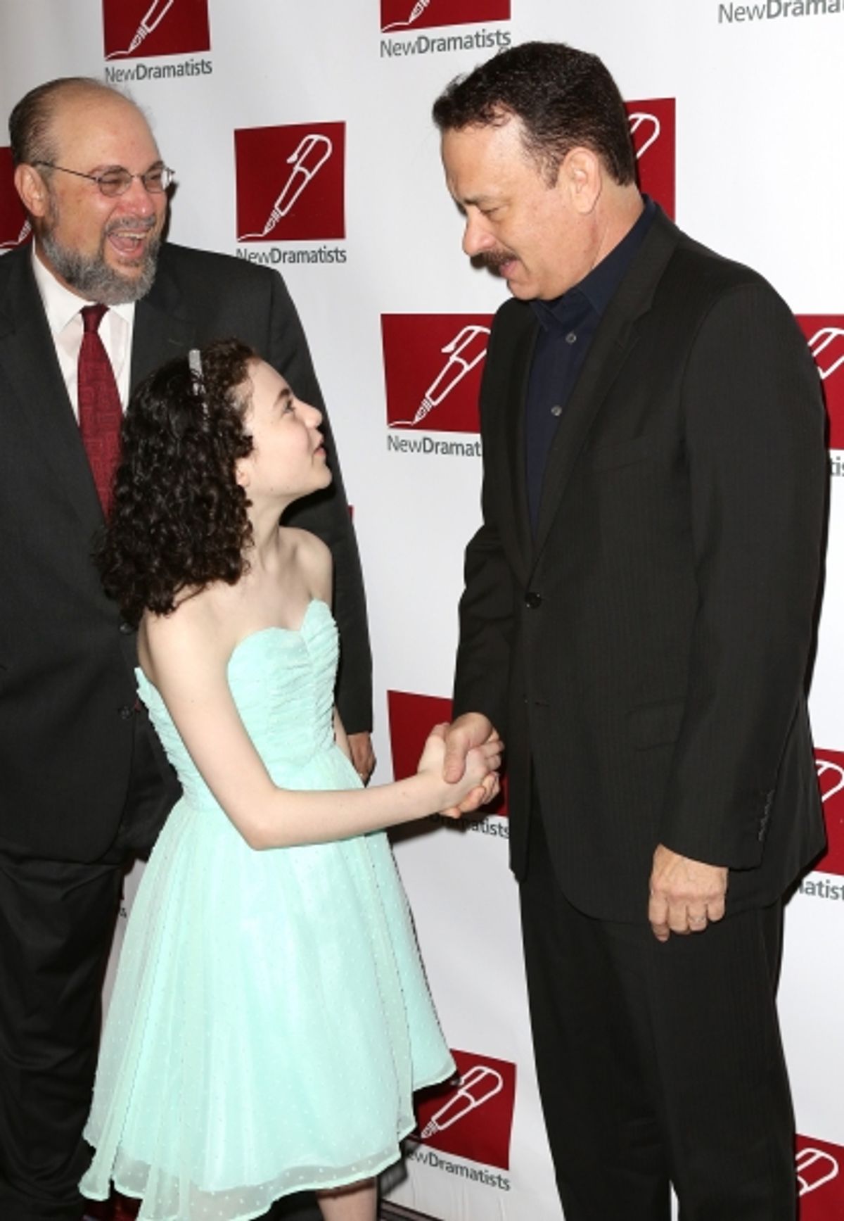 Seth Gelblum, Lilla Crawford, Tom Hanks  at 