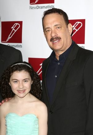 Lilla Crawford, Tom Hanks  Photo