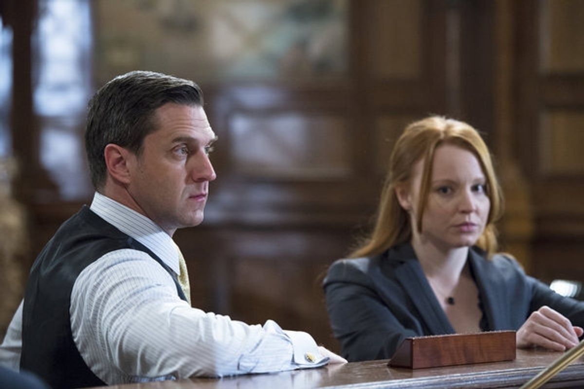 Raul Esparza, Lauren Ambrose
 at 