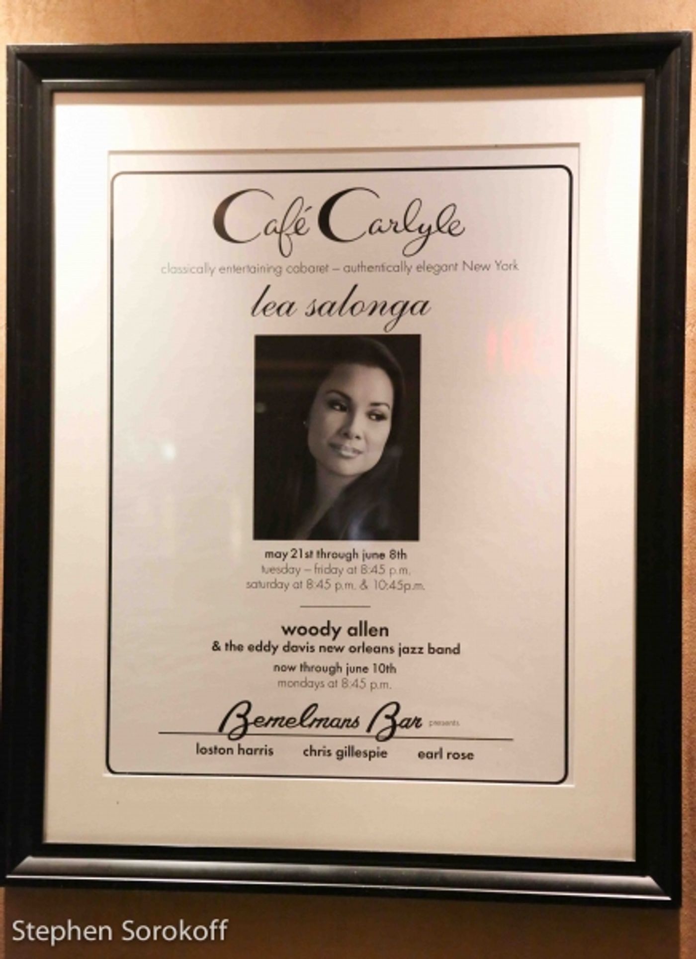 Photo Coverage: Lea Salonga Brings BACK TO BEFORE to Cafe Carlyle  Image