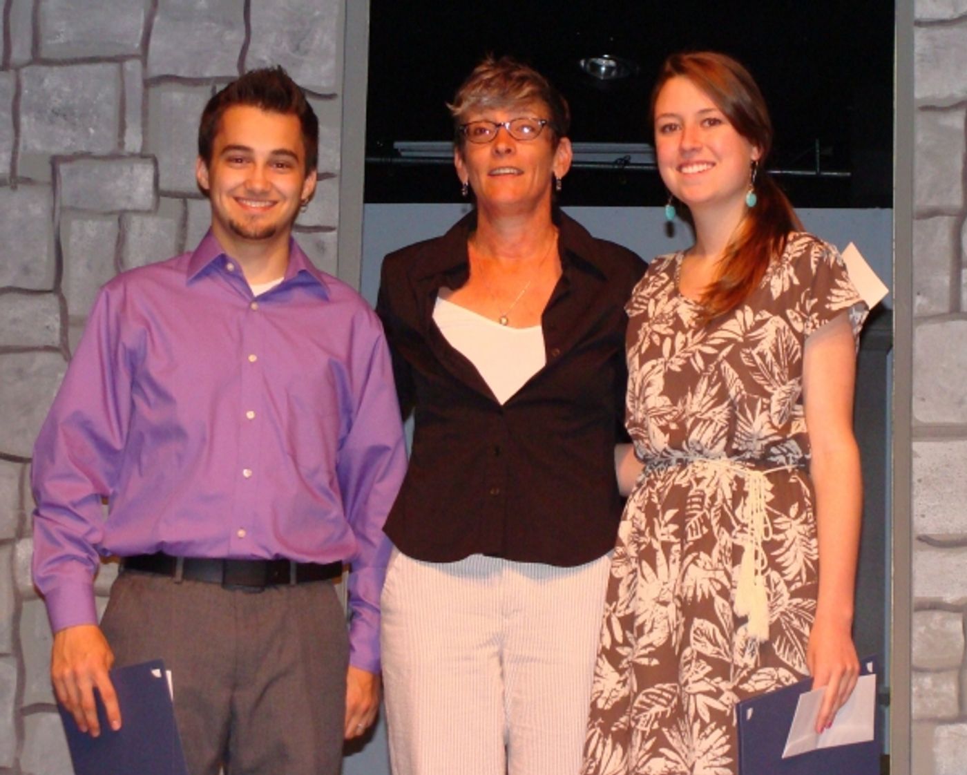 Photo Flash: DreamWrights Awards Scholarships to Tanner Uffelman and Sarah Tyler Photo Flash: DreamWrights Awards Scholarships to Tanner Uffelman and Sarah Tyler Image