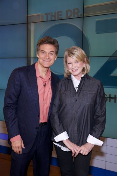 Dr. Oz, Martha Stewart Photo