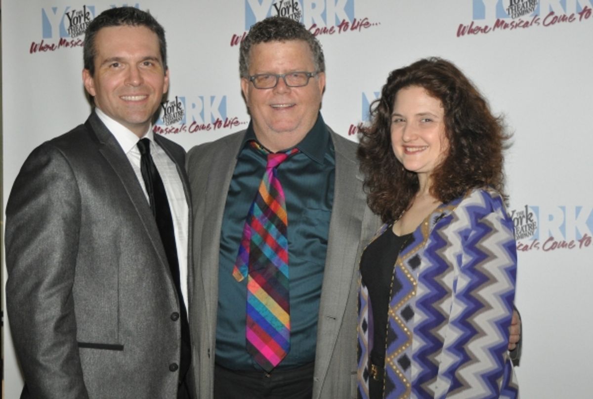 Jim Kierstead, James Morgan and Annette Jolles (Director) at 