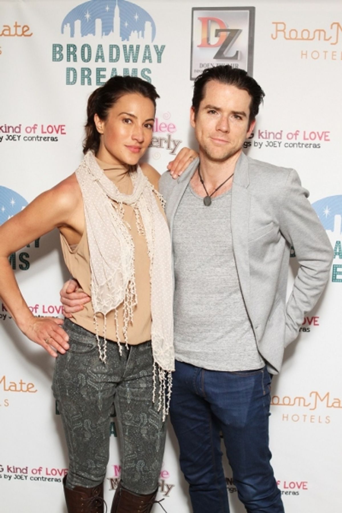 America Olivo and Christian Campbell at 