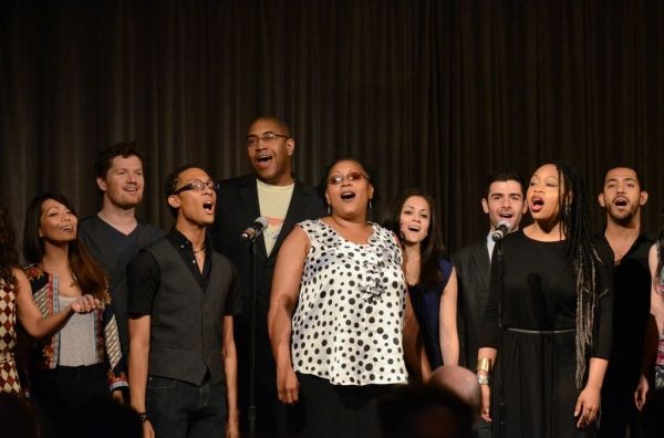Fredi Walker-Browne and performers Photo