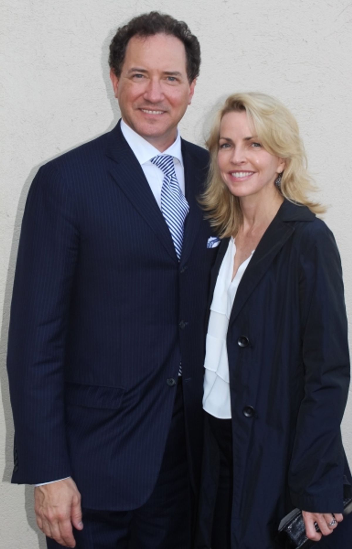 Kevin McCollum and Lynette Perry at 