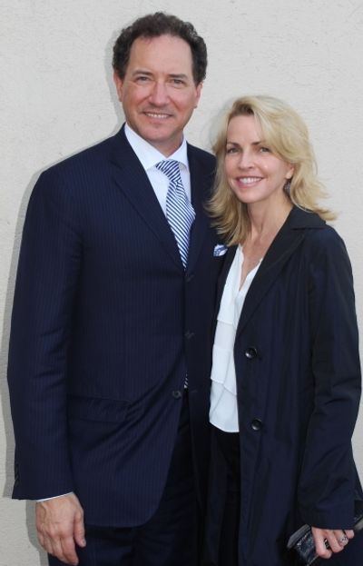 Kevin McCollum and Lynette Perry Photo