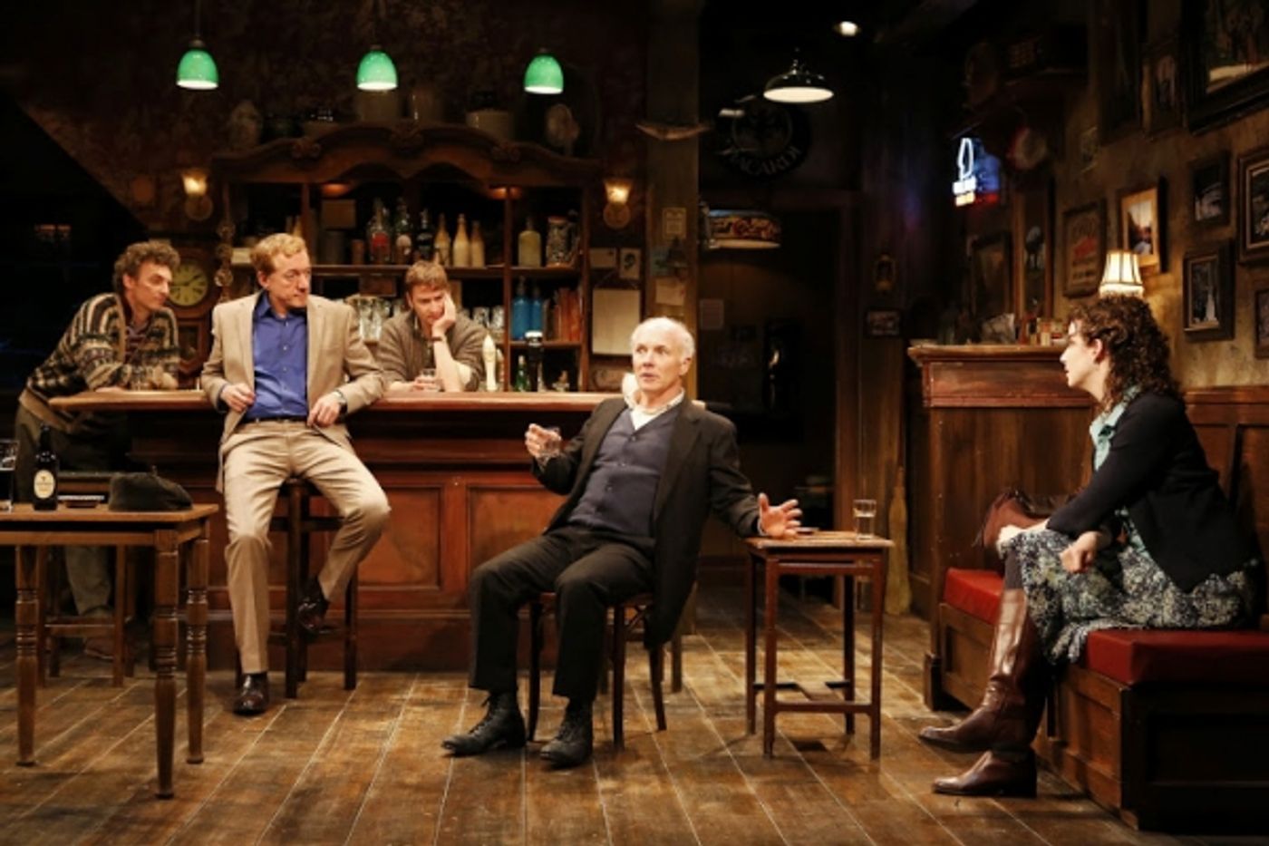 Photo Flash: First Look at Irish Rep's THE WEIR Photo Flash: First Look at Irish Rep's THE WEIR Image