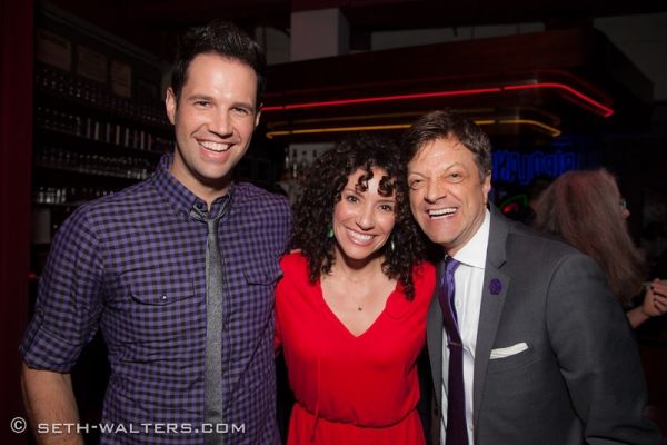 David Osmond, Natalie Hill and Jim Caruso Photo