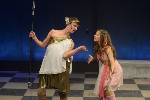 Cast of Broadway Workshop's XANADU Photo