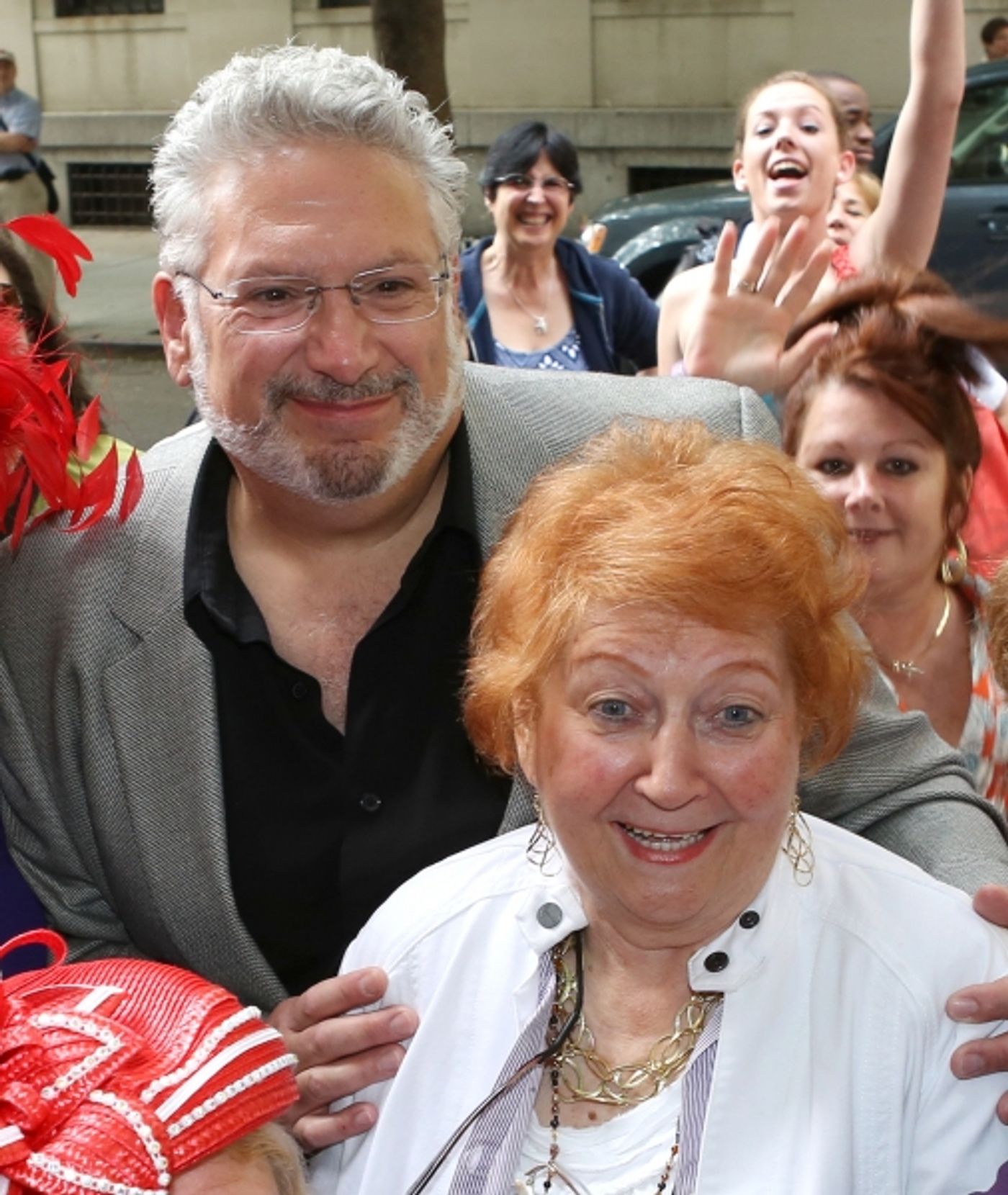 Photo Coverage: Harvey Fierstein and KINKY BOOTS Celebrate the Brooklyn Diner's New 'Harvey Hot Dog'!  Image