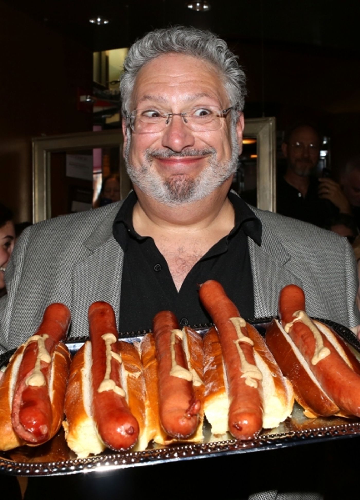 Photo Coverage: Harvey Fierstein and KINKY BOOTS Celebrate the Brooklyn Diner's New 'Harvey Hot Dog'!  Image