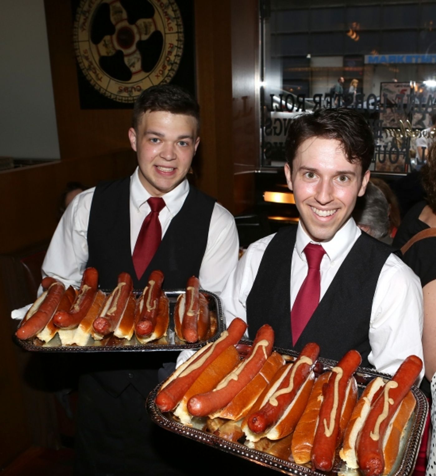 Photo Coverage: Harvey Fierstein and KINKY BOOTS Celebrate the Brooklyn Diner's New 'Harvey Hot Dog'!  Image