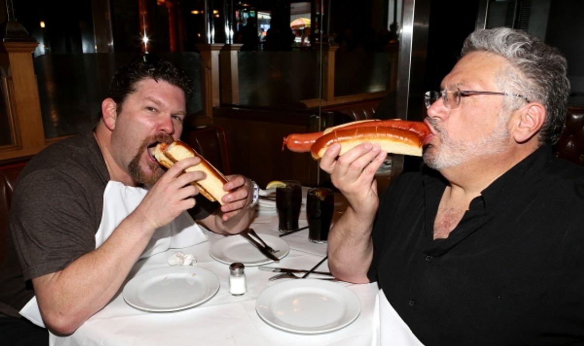 Daniel Sherman & Harvey Fierstein  at 