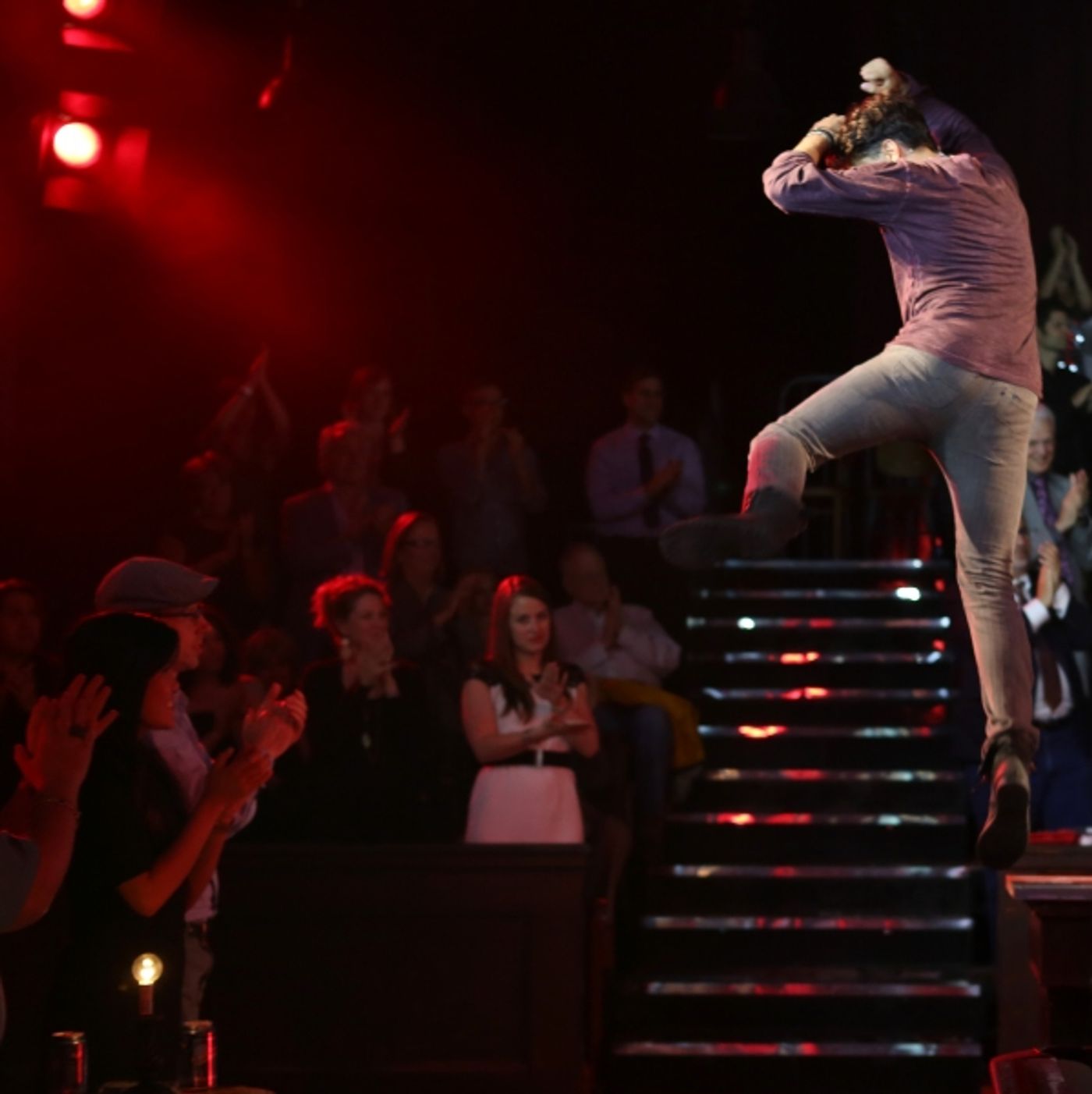 Photo Coverage: MURDER BALLAD Opens at Union Square Theatre With Will Swenson, Caissie Levy and More - Curtain Call! Image