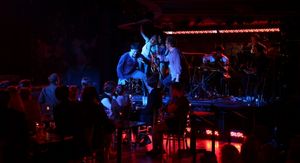 Will Swenson, Caissie Levy, Rebecca Naomi Jones & John Ellison Conlee Photo