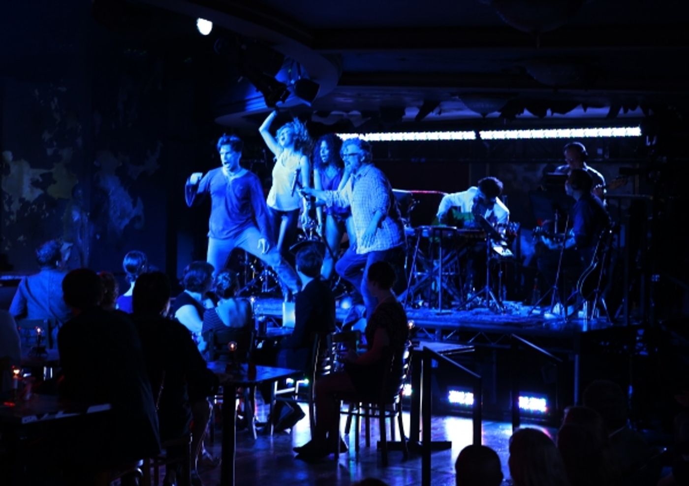 Photo Coverage: MURDER BALLAD Opens at Union Square Theatre With Will Swenson, Caissie Levy and More - Curtain Call! Image