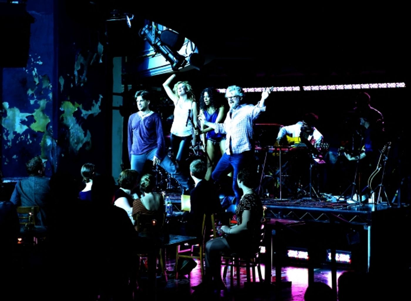 Photo Coverage: MURDER BALLAD Opens at Union Square Theatre With Will Swenson, Caissie Levy and More - Curtain Call! Image