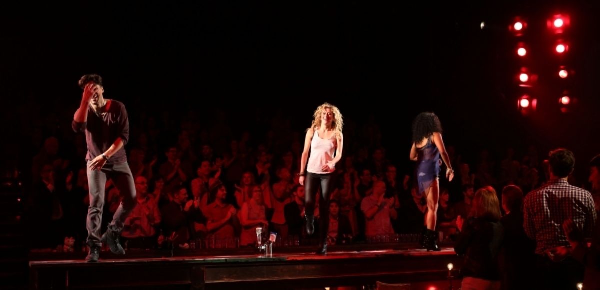 Will Swenson, Caissie Levy, Rebecca Naomi Jones at 