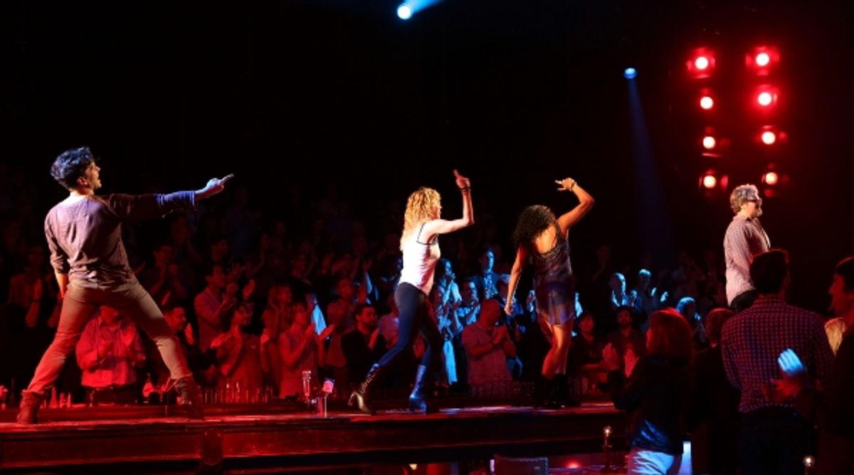 Will Swenson, Caissie Levy, Rebecca Naomi Jones & John Ellison Conlee at 