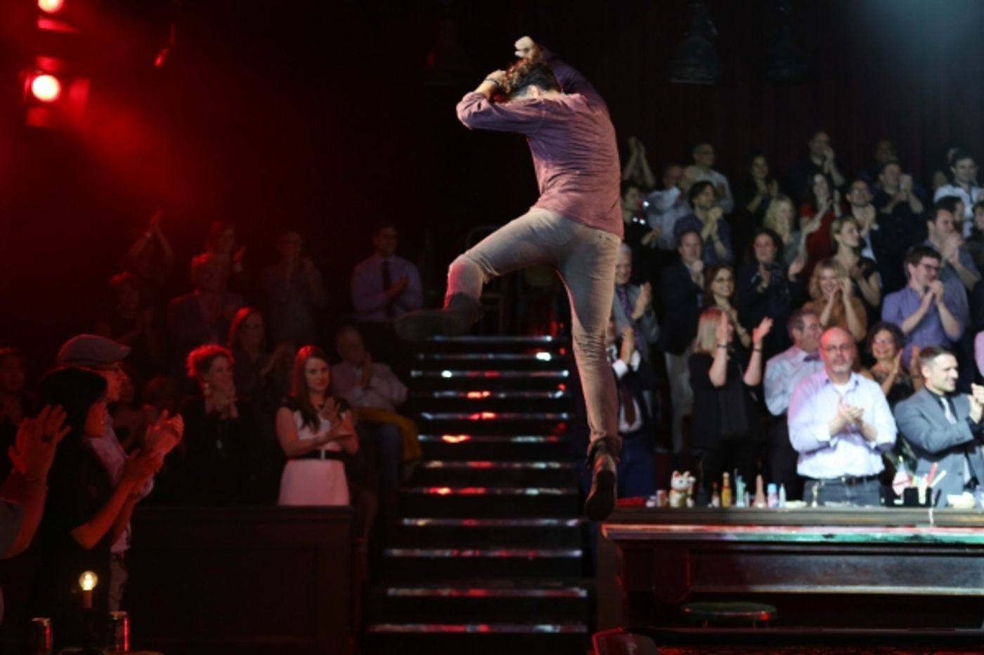 Photo Coverage: MURDER BALLAD Opens at Union Square Theatre With Will Swenson, Caissie Levy and More - Curtain Call! Image