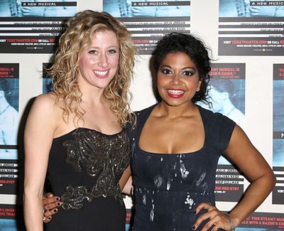 Caissie Levy, Rebecca Naomi Jones  Photo