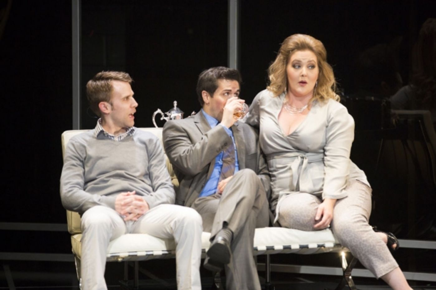 Photo Flash: First Look at Matthew Scott, Sherri L. Edelen and More in Signature's COMPANY  Image