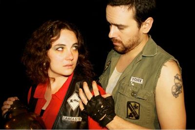Hilary Williams as Anne, Carlo Lorenzo Garcia as Richard Photo