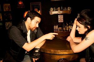 Carlo Lorenzo Garcia as Richard, Natalie DiCristofano as Elizabeth @ BroadwayWorld Carlo Lorenzo Garcia as Richard, Natalie DiCristofano as Elizabeth Photo