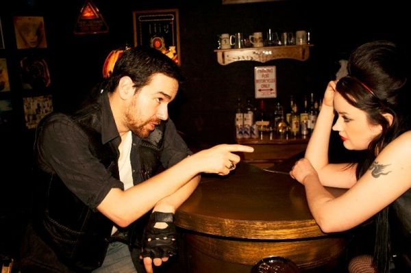 Carlo Lorenzo Garcia as Richard, Natalie DiCristofano as Elizabeth Photo