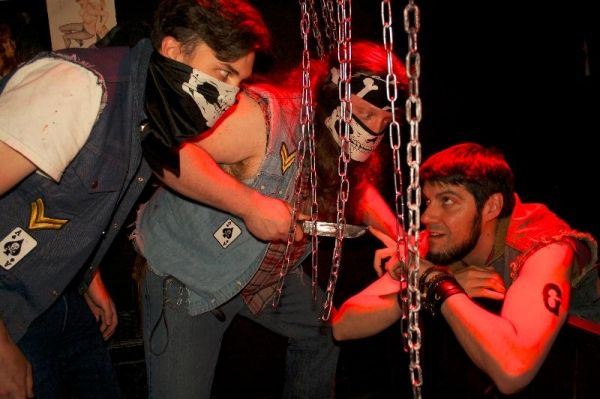 Gavin Robinson as Tyrell, Maximillian Otto Lapine as Ratcliffe, Brian Hurst as Claren Photo