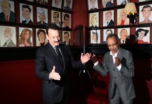 Tom Hanks with director George C. Wolfe @ BroadwayWorld Tom Hanks with director George C. Wolfe Photo