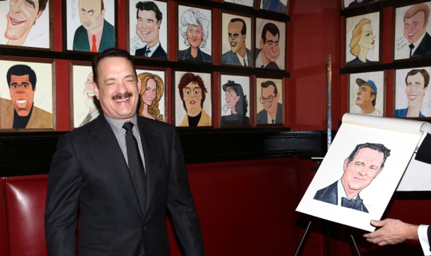 Photo Coverage: Sardi's Unveils Caricature of LUCKY GUY's Tom Hanks! Image
