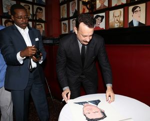 Courtney B. Vance filming Tom Hanks Photo