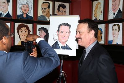 Courtney B. Vance filming Tom Hanks Photo