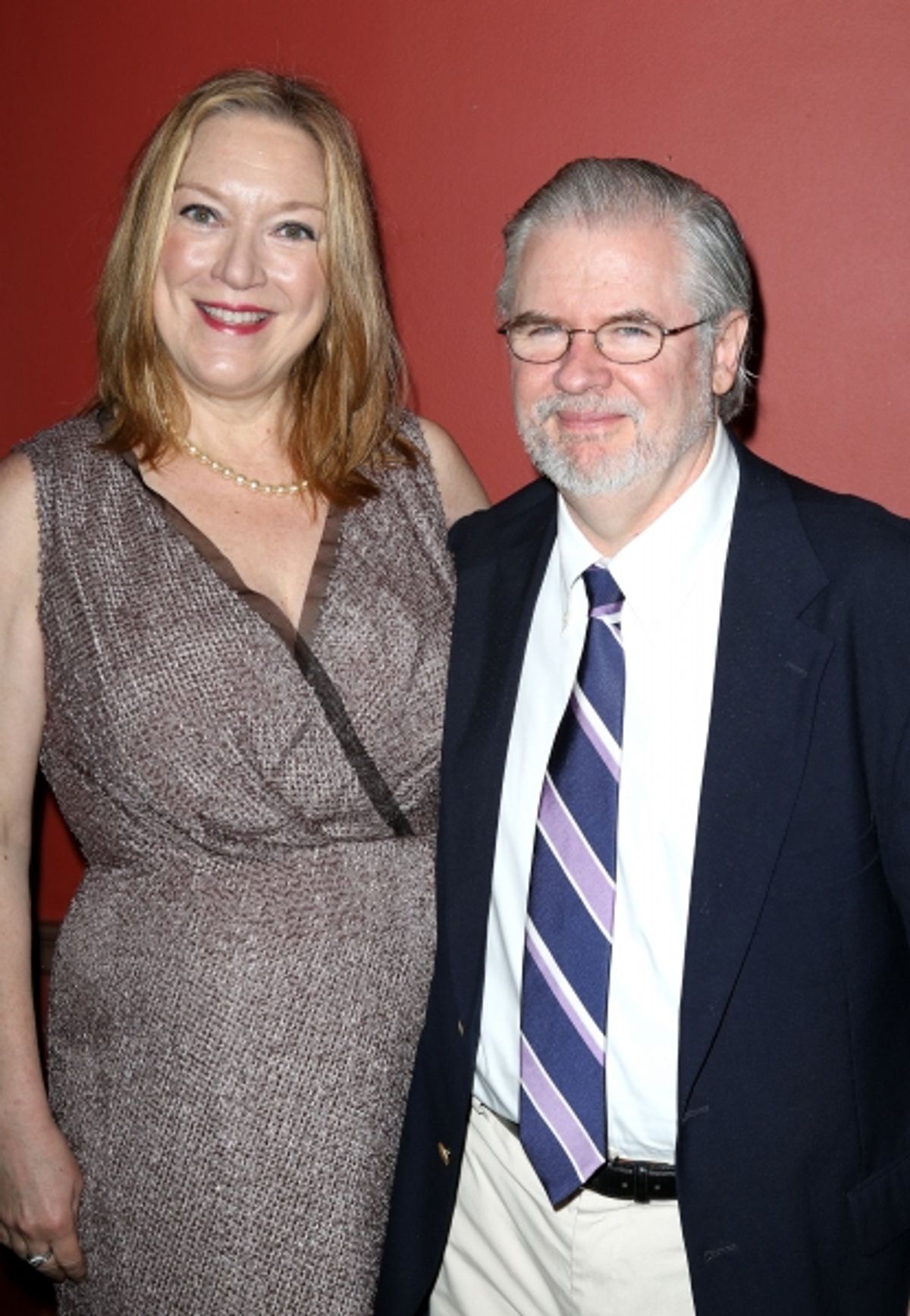 Kristine Nielsen, Christopher Durang  at 