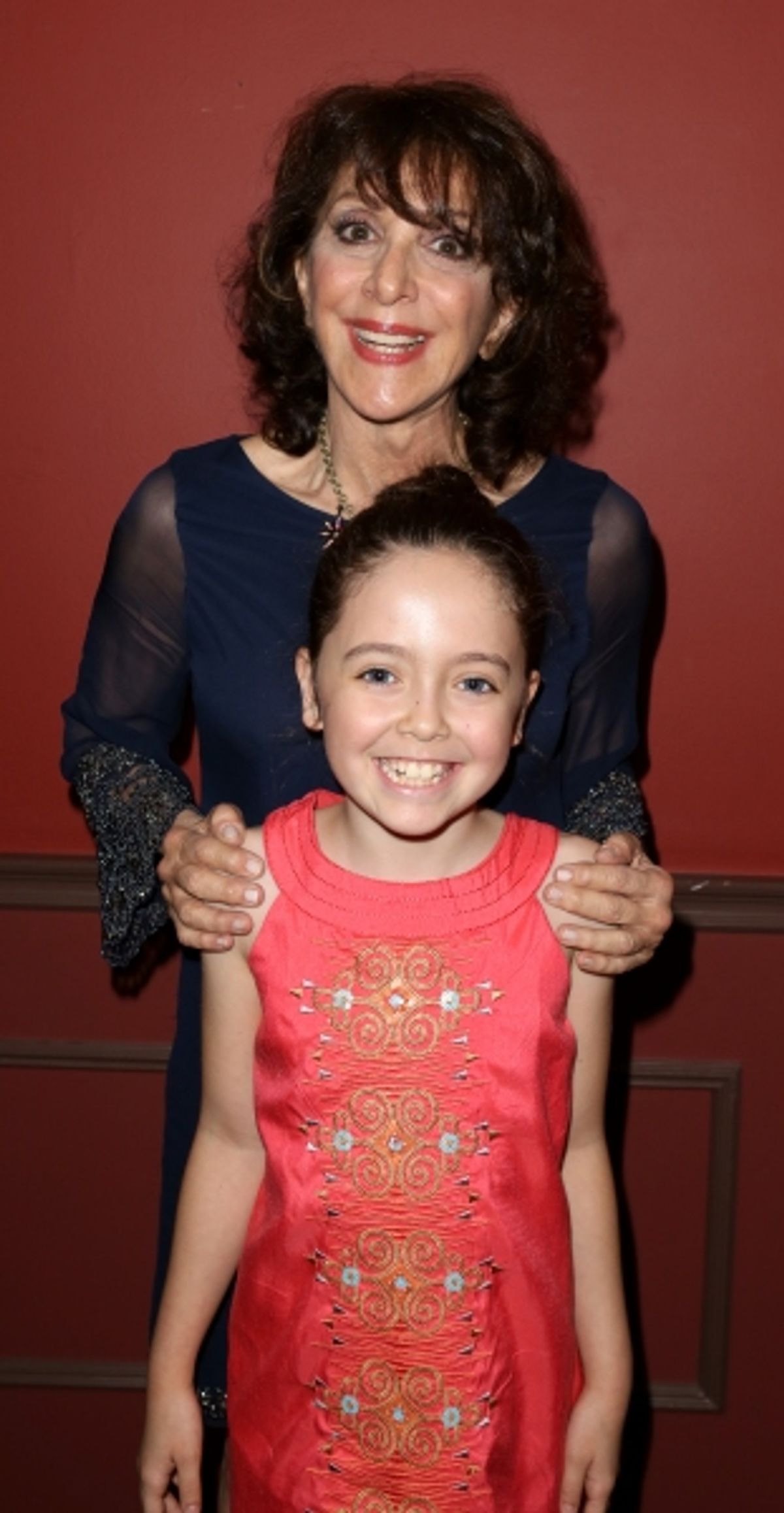 Andrea Martin with Natalie ( daughter of Diane Paulus)  at 