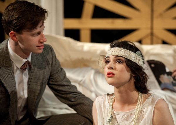 Sid Phoenix (Nick Carraway) and Matilda Sturridge Photo