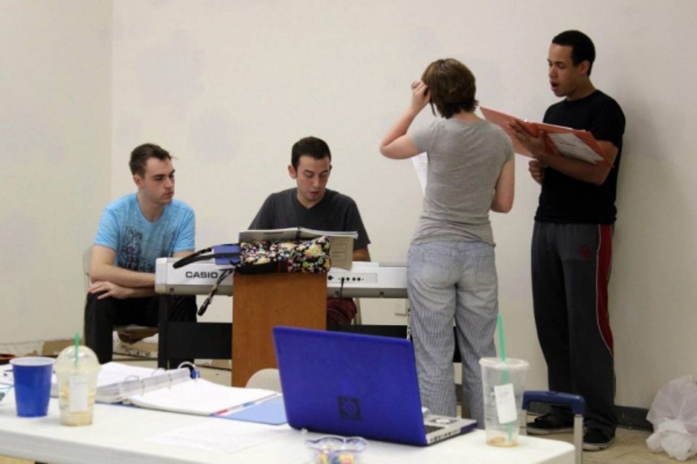 Photo Flash: Inside Eklektix Theatre's First SPRING AWAKENING Rehearsal! Image